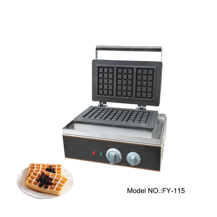 Commercial Waffles Baker Flipside Square Waffle Maker