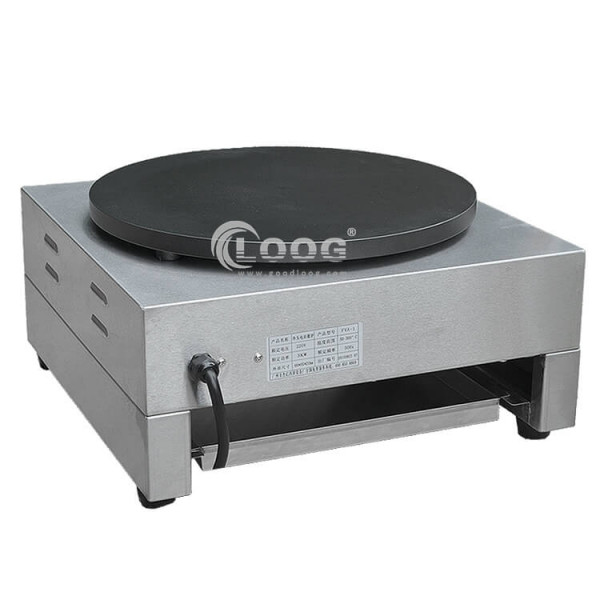 Commercial Crepe Maker with single plate in stock