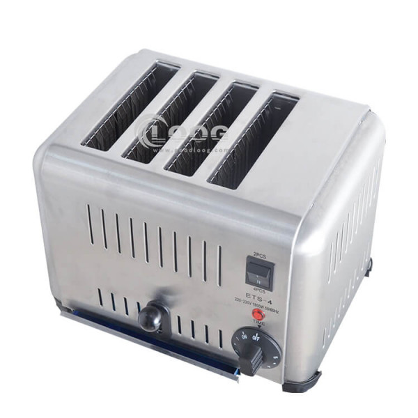 Commercial toasters for hotel kitchen, 4 slices made at one time