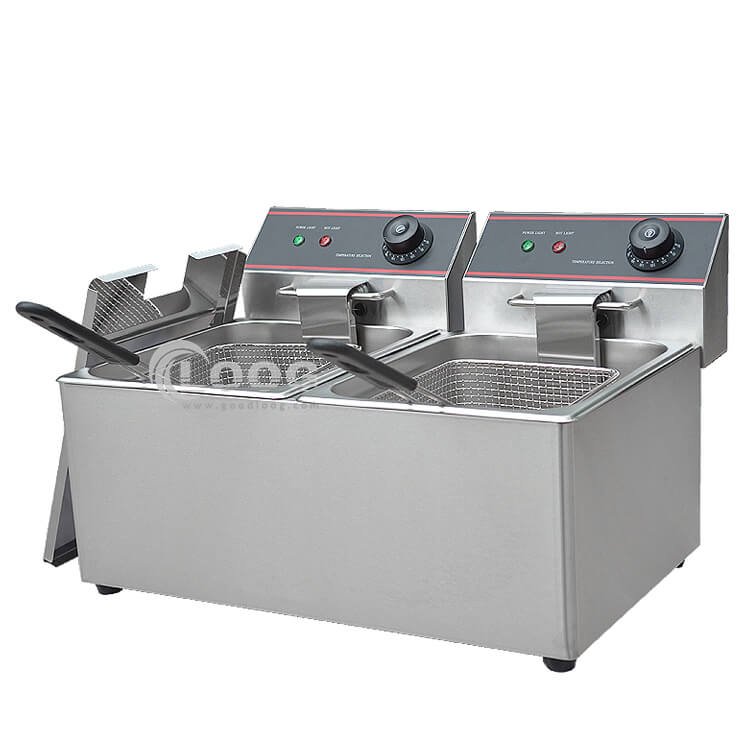 Table top deep fryer commercial kitchen equipment factory
