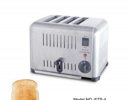 Commercial toasters for hotel kitchen, 4 slices made at one time
