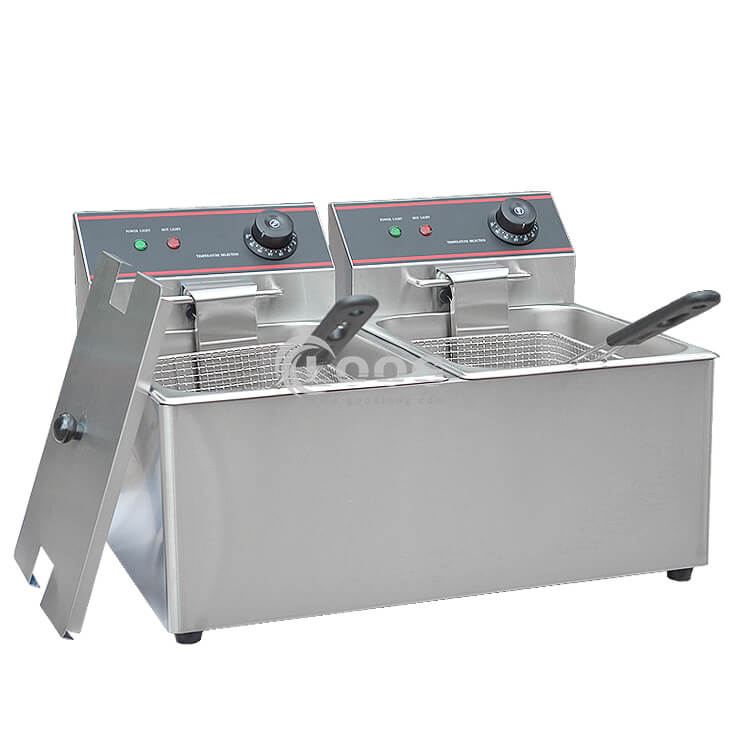 Table top deep fryer commercial kitchen equipment factory