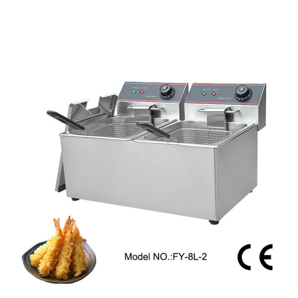 Table top deep fryer commercial kitchen equipment factory