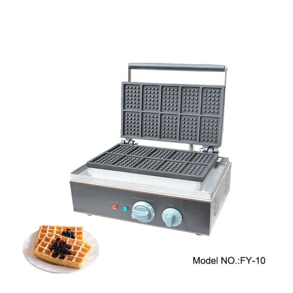 Restaurant Waffle Maker 10 Waffle Shapes Maker for Sale