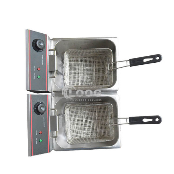 Table top deep fryer commercial kitchen equipment factory