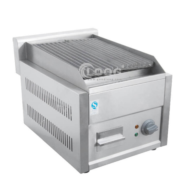 Lava Rock Grill Electric Heavy Duty for Commercial Use