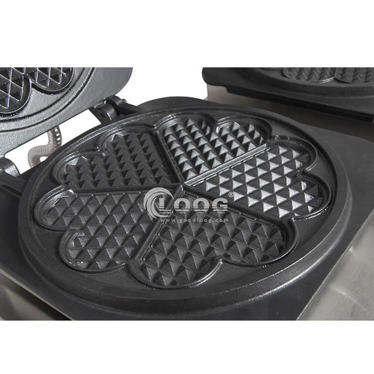 Commercial Grade Waffle Maker Double Head Wholesaler