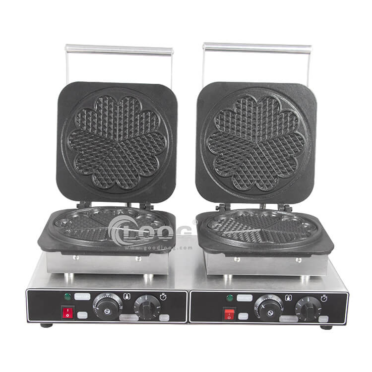 Commercial Grade Waffle Maker Double Head Wholesaler