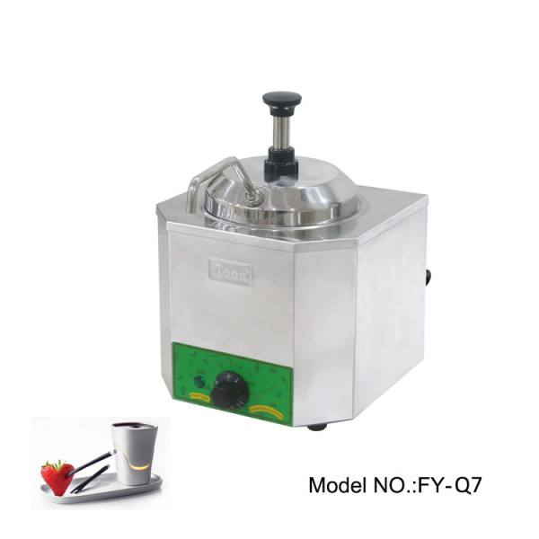 Cheese Dispenser Sauce Warmer With Pump For Commercial Use