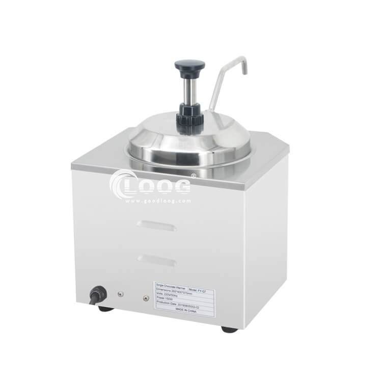 Cheese Dispenser Sauce Warmer With Pump For Commercial Use