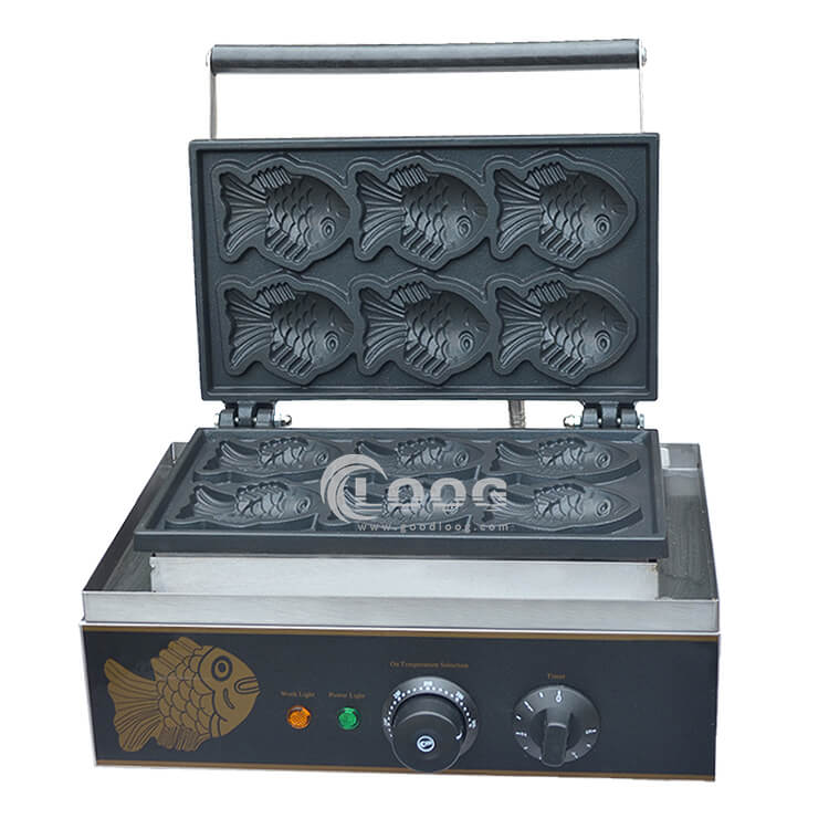 Fish Shaped Waffle Maker Electric Taiyaki Maker Manufacturer GoodLoog