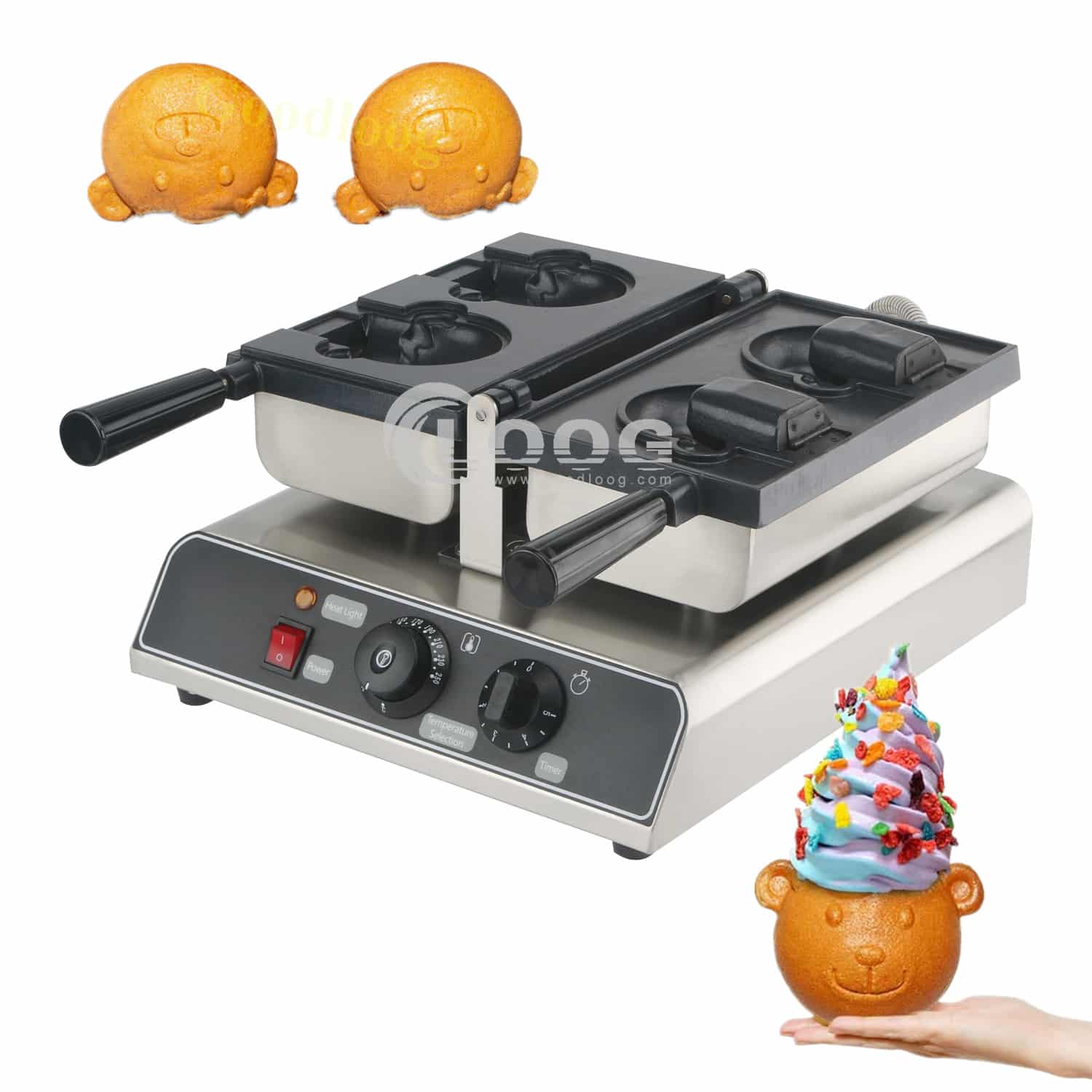 gas taiyaki waffle maker