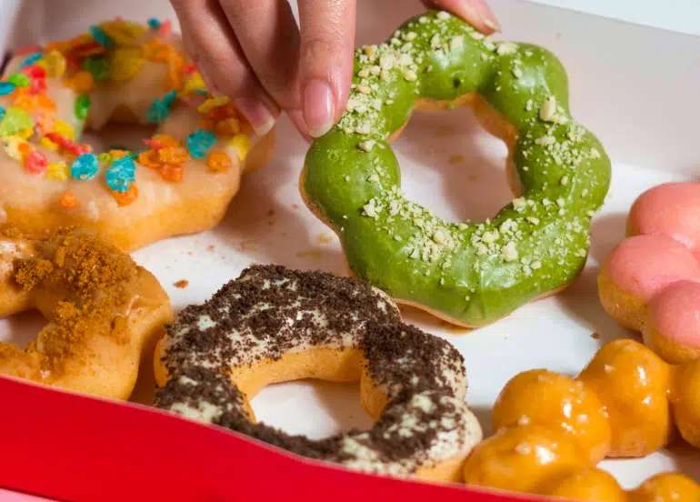 Mochi donuts