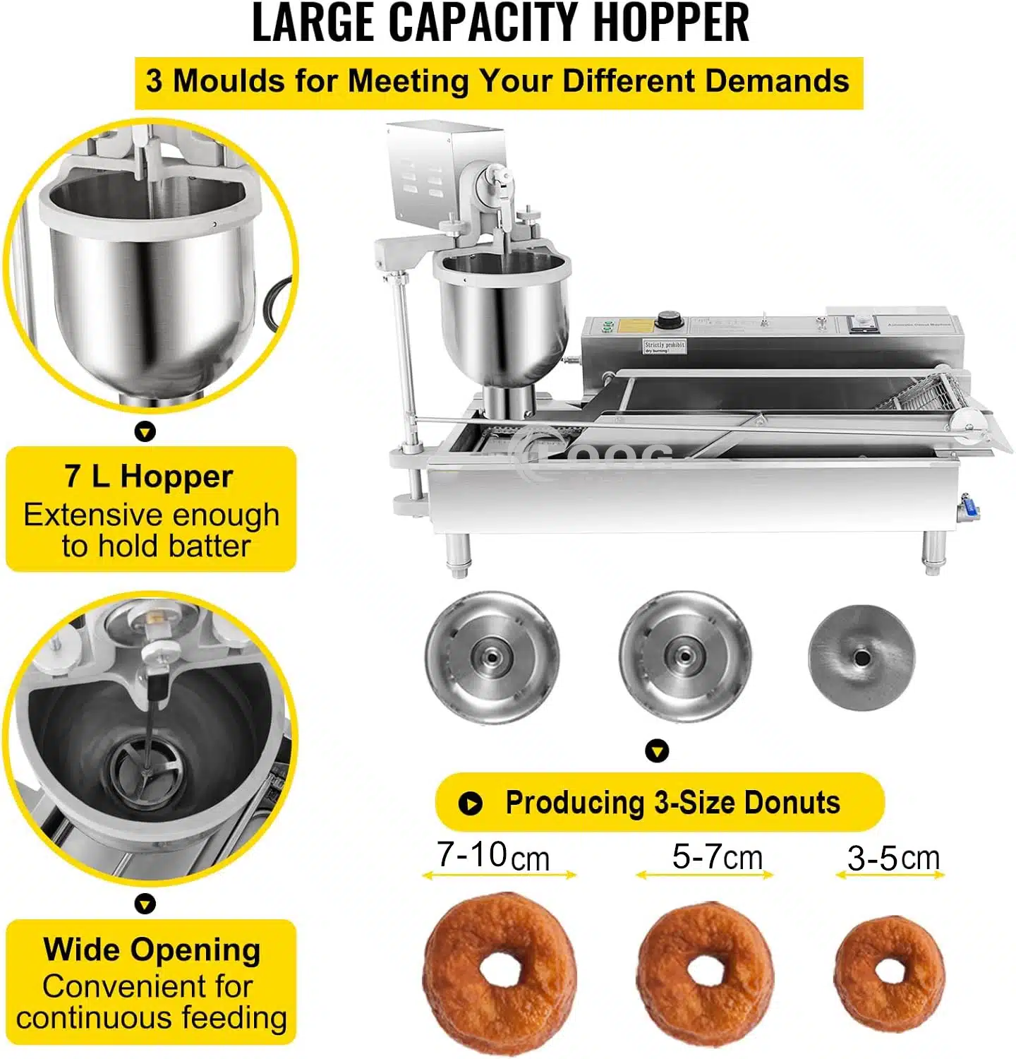 automatic donut machine factory