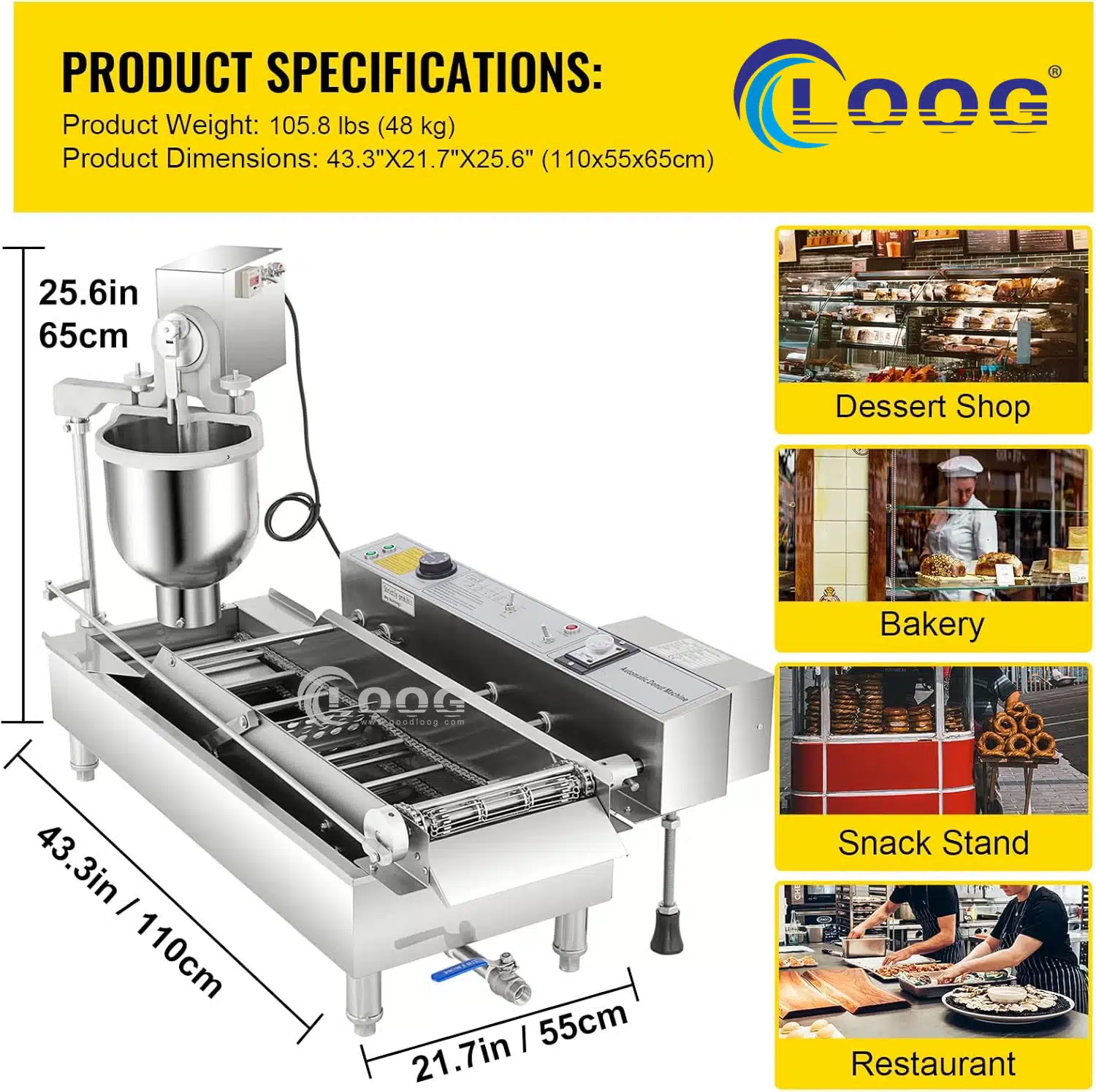 automatic donut making machine