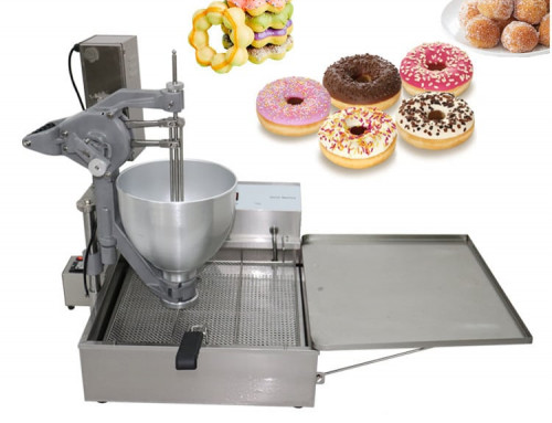 Donut Fryer Commercial Semi Automatic Donut Machine with 3 Different Molds