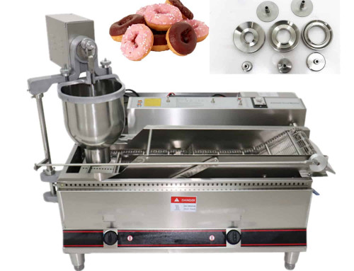 Donut Making Machine with 3 Sets Different Molds for Street Business