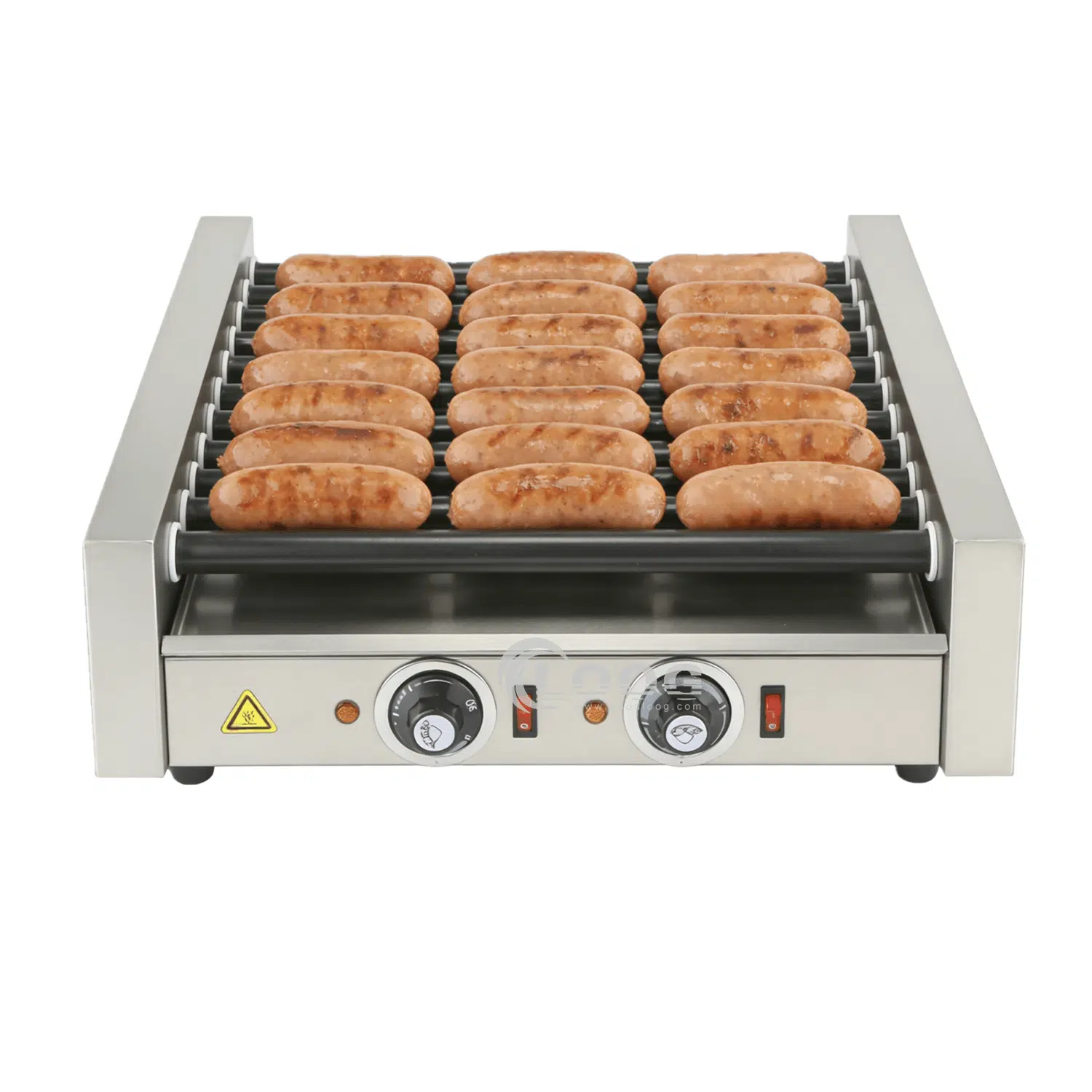 commercial hot dog roller grill