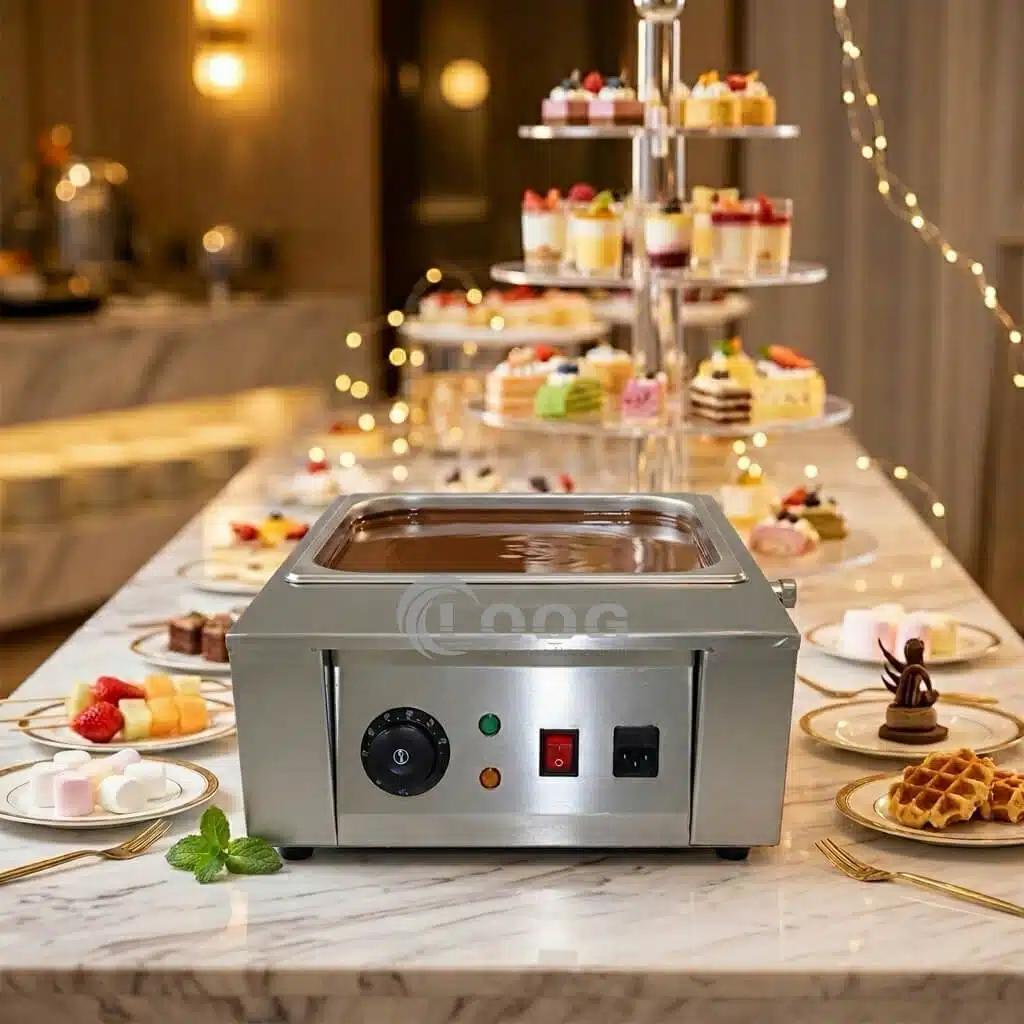 professional chocolate melter