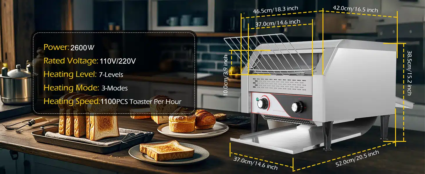 best conveyor toaster