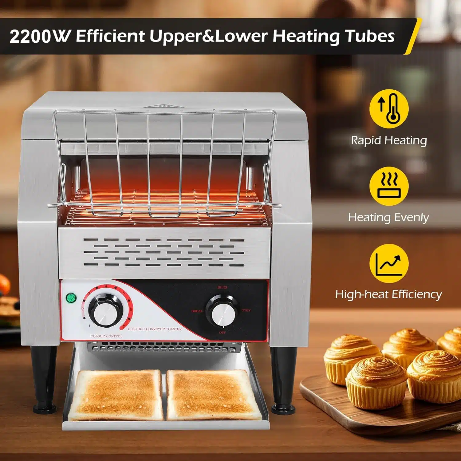heavy duty commercial toaster