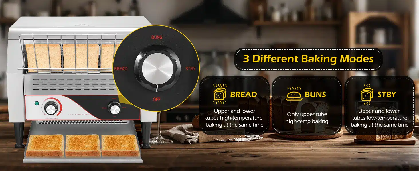 commercial conveyor belt toaster