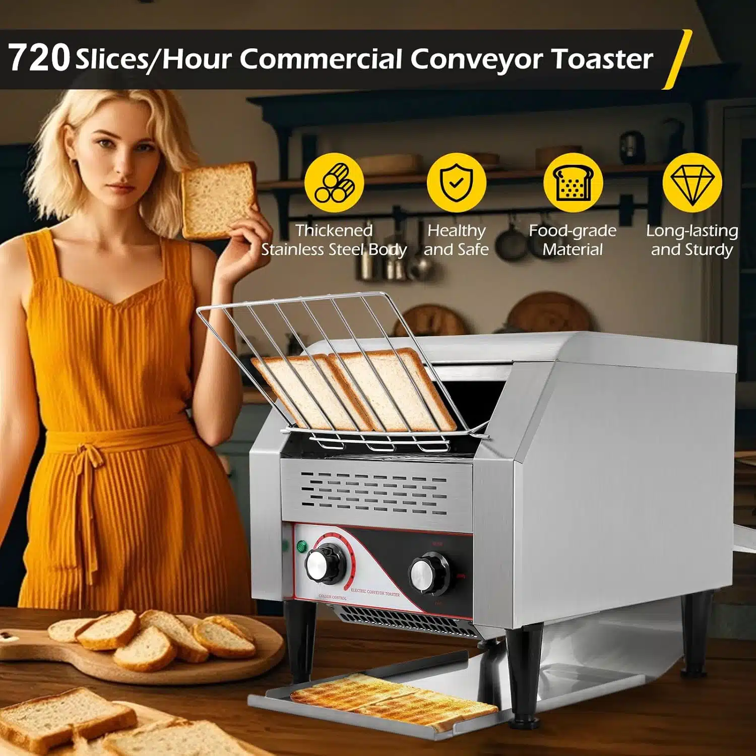 heavy duty toaster