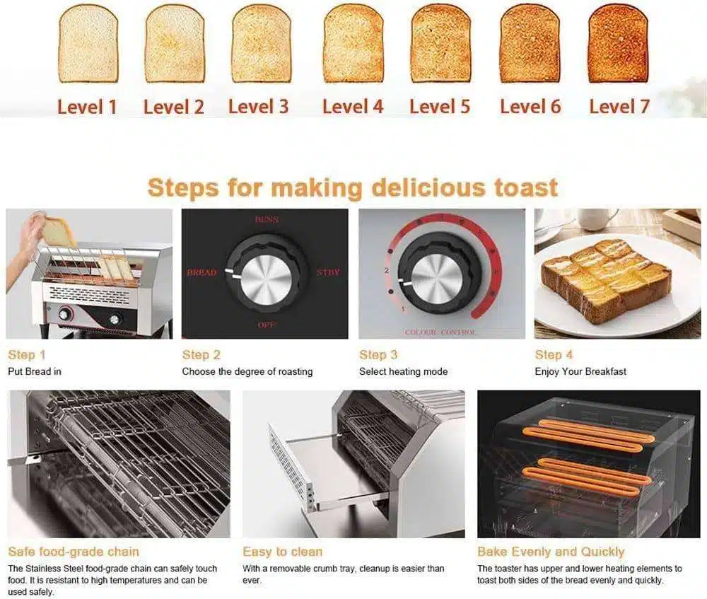 Commercial Toaster Machine