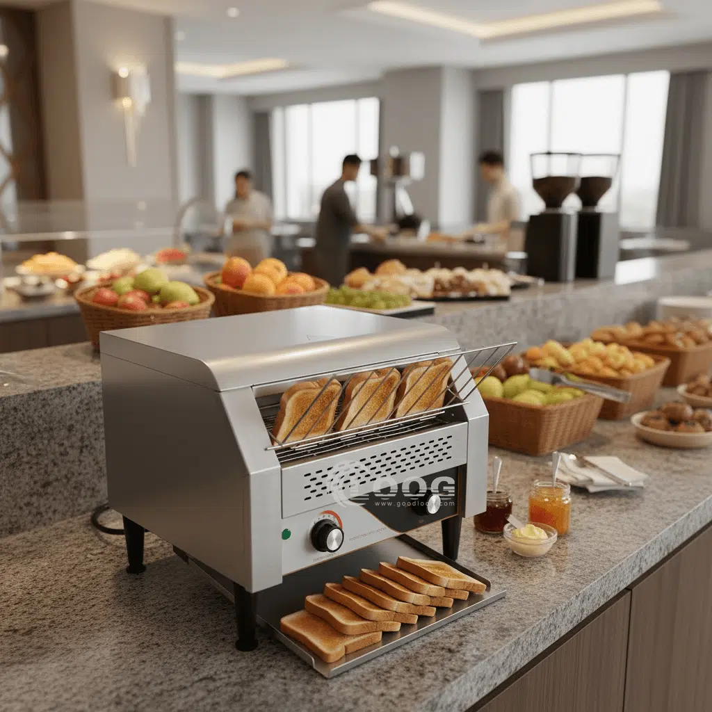 conveyor toaster for restaurant