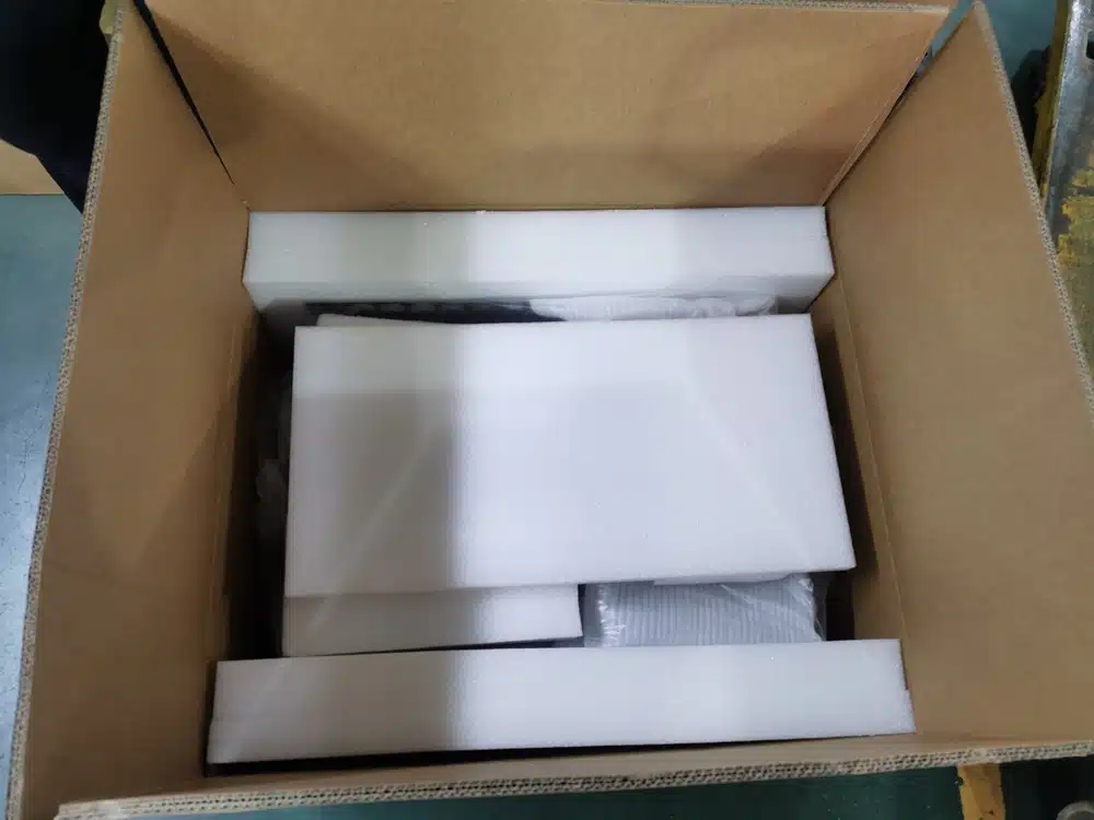 commercial hot dog roller packing