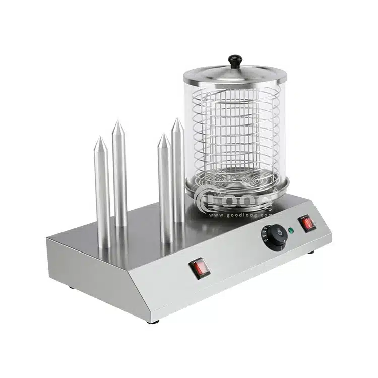 commercial hot dog steamer