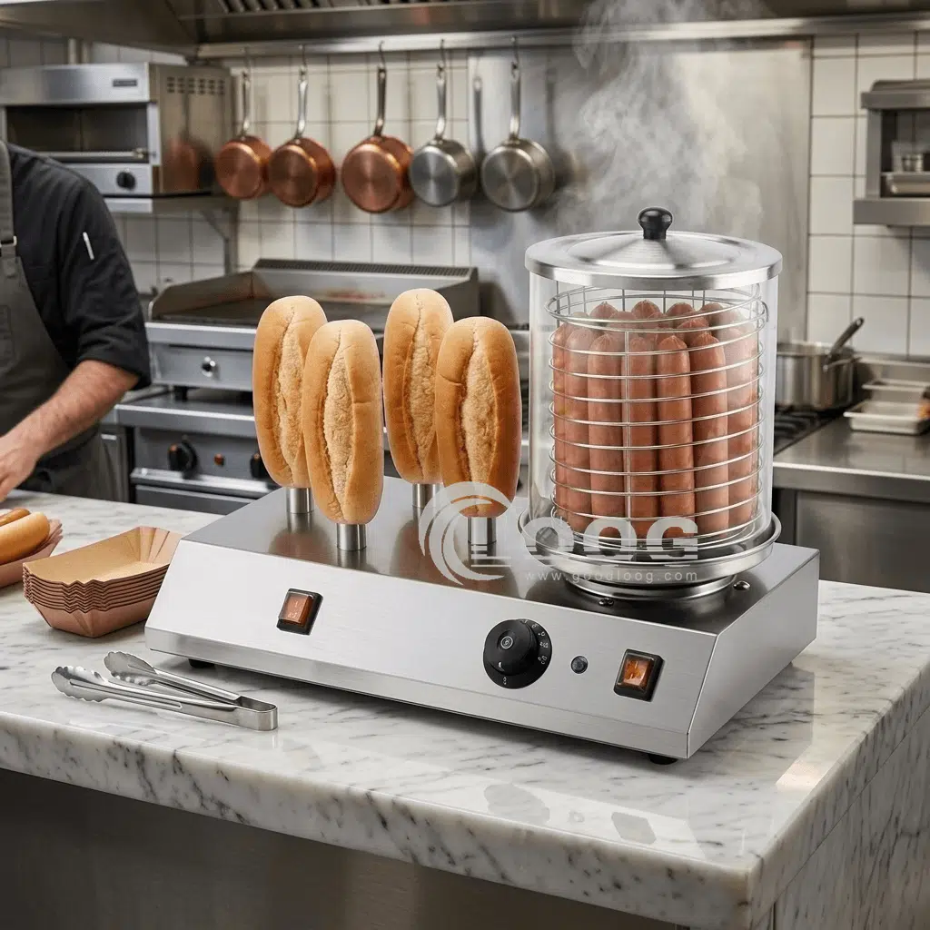 hot dog steamer