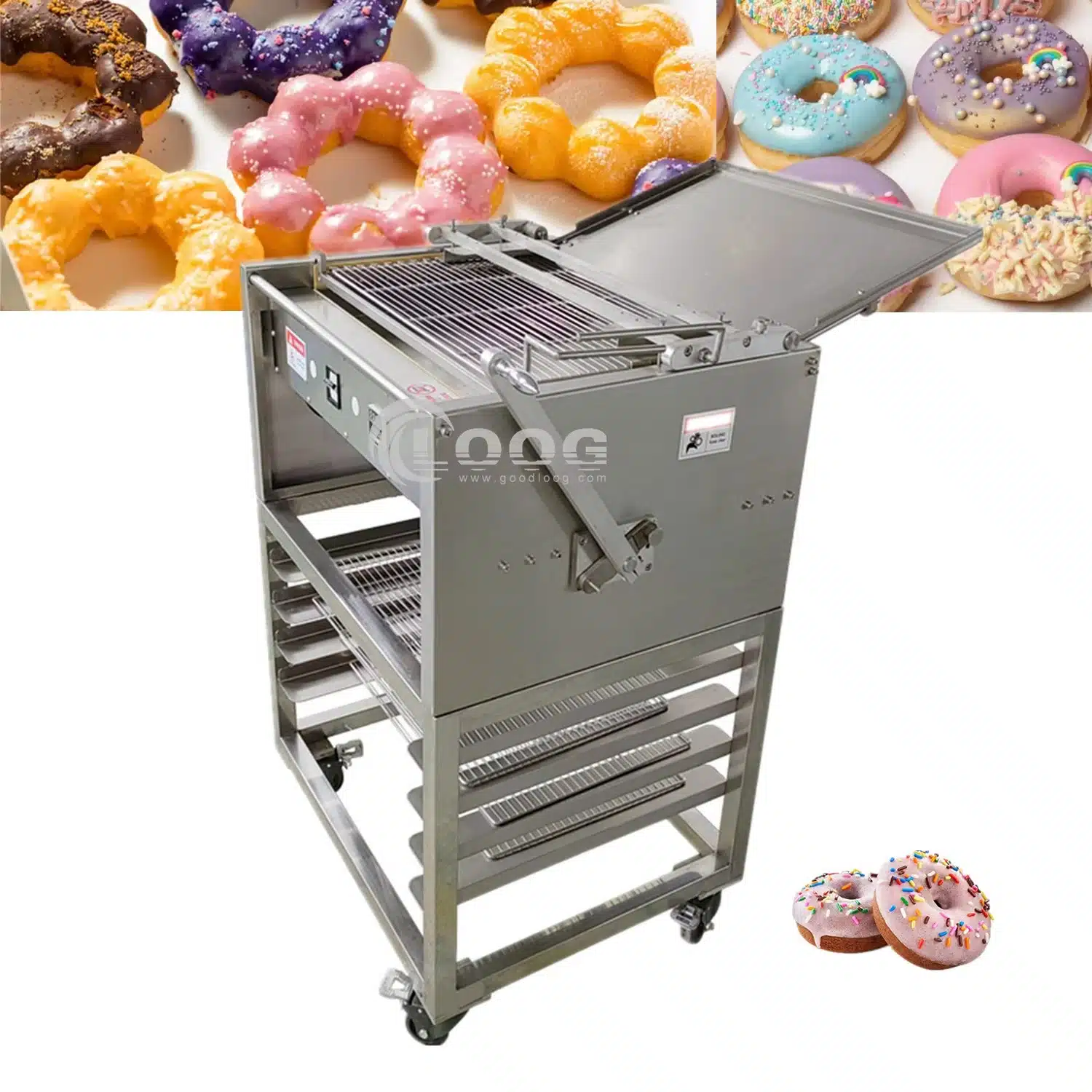 doughnut glazing machine price